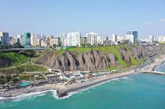 Cliffs in Lima city