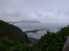 sea view from Malecón de Miraflores in Lima