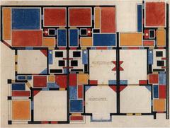 Abstract artwork by Theo van Doesburg