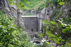 Barrage de la Bajulaz in the Diosaz gorges