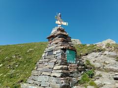 Cairn in Aiguilles Rouges National Nature Reserve