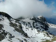 Le col du Lac Cornu from col de la Glière, Chamonix-Mont-Blanc, Haute-Savoie, France