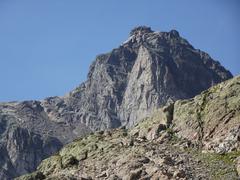 Aiguille du Belvédère and Lac de la Persévérance in Chamonix