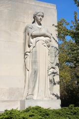 Brooklyn World War II Memorial in Brooklyn, New York, USA