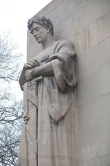 Figure of Victory on Cadman Plaza in Brooklyn, NY