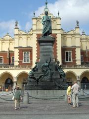 Adam Mickiewicz Monument in Rynek, Kraków