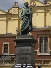 Adam Mickiewicz Monument in Kraków, Poland