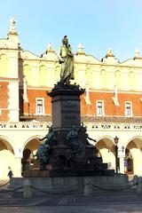 Monument of Adam Mickiewicz in Poland