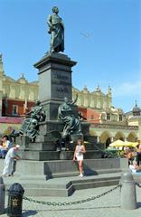 Adam Mickiewicz Monument in Kraków