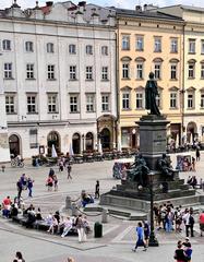 Adam Mickiewicz Monument in Kraków, 2022