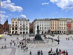 Adam Mickiewicz Monument in Kraków