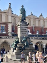 Adam Mickiewicz Monument in Kraków, 2023