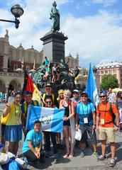 Participants at World Youth Day 2016 in Krakow