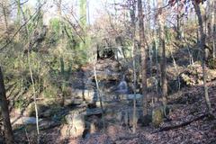 Cascade Springs Nature Preserve waterfall