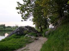 Kraków Tyniec Abbey surroundings