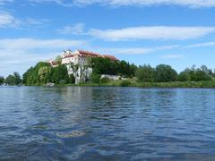 Tyniec Monastery from Vistula River