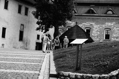 Inner Courtyard of Tyniec Abbey