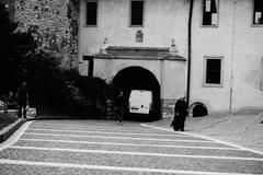 Entrance to Tyniec in Poland