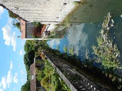 The Loubat River in Fossemagne, Saint Jean d'Angély