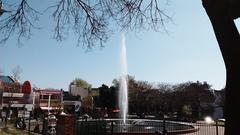 Plaza Armenia in Buenos Aires on a clear day