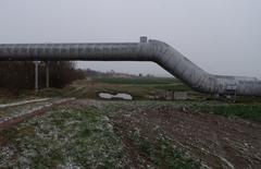 Long-distance heating pipeline in Prague-Třeboradice and Čakovice