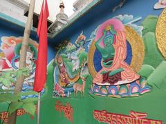 Tashi Gomang Shedra Buddhist Monastery in Salugara, Siliguri