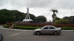 Beautiful landscape at Nehru Zoological Park in Hyderabad