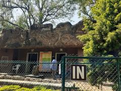 Fossil park landscape view