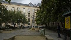 La Fontaine du Marché-aux-Carmes in Saint-Germain-des-Prés, Paris