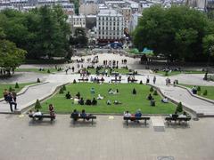 Panoramic view of Montmartre, Paris