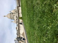 Basilique du Sacré-Cœur in Montmartre during spring