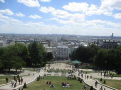 Paris view from Montmartre