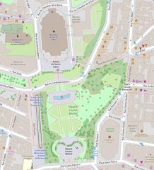 map of Square Louise-Michel in Paris