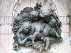 Fontaine des Innocents by Émile Derré in Square Louise-Michel, Paris