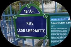 entrance to Square Saint-Lambert