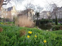 Square du Temple in Paris designed by Jean-Charles Alphand during Haussmann's renovation