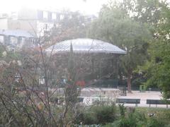 Square du Temple kiosk in Paris