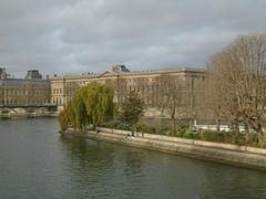 Aerial view of Île de la Cité on the Seine River in Paris