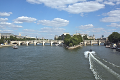 Pont Neuf and Île de la Cité view