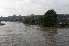 Seine river flood in Paris, June 2016