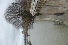 Pont des Arts and Square du Vert-Galant in Paris