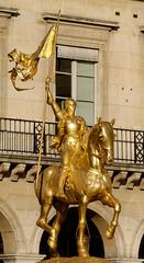 equestrian statue of Joan of Arc by Emmanuel Frémiet