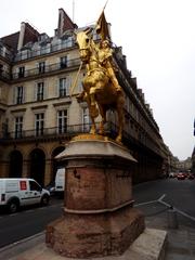 Joan of Arc statue in Paris