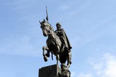 Statue of Saint Wenceslas in Nové Město, Prague