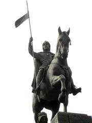 Statue of Saint Wenceslas at Wenceslas Square