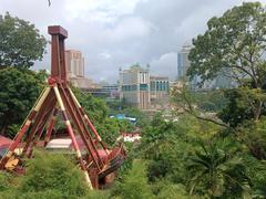 Sunway Lagoon water park view