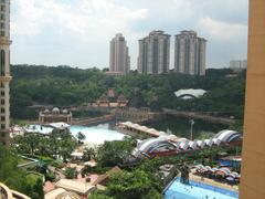 Sunway Pyramid Mall in Malaysia exterior view