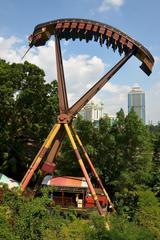 The Pirate Ship ride at Sunway Lagoon