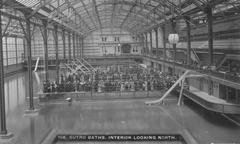 Sutro Baths and Adolph Sutro with Ladies of National Medical Convention, 1894