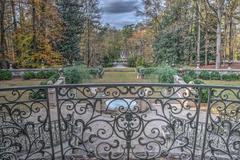 View from balcony overlooking natural landscape